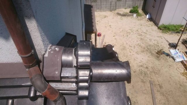 壁際から雨漏り発生！即日対応！　福山市神辺町