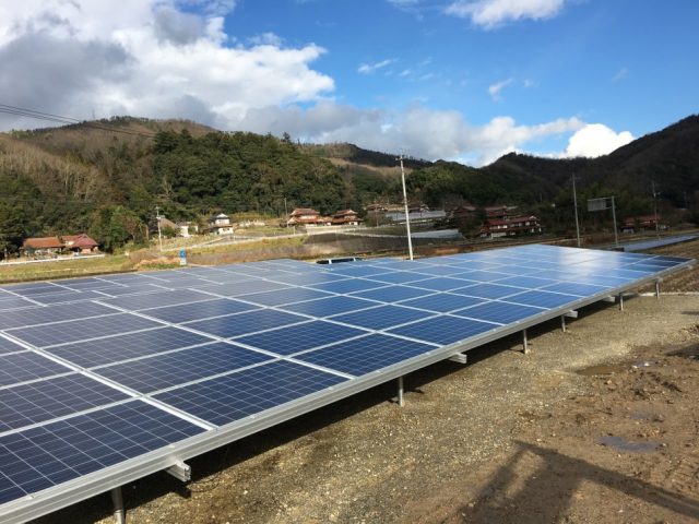 東広島市河内町にて！K企業様　太陽光発電設備工事を行いました！　容量45.9Kwh規模