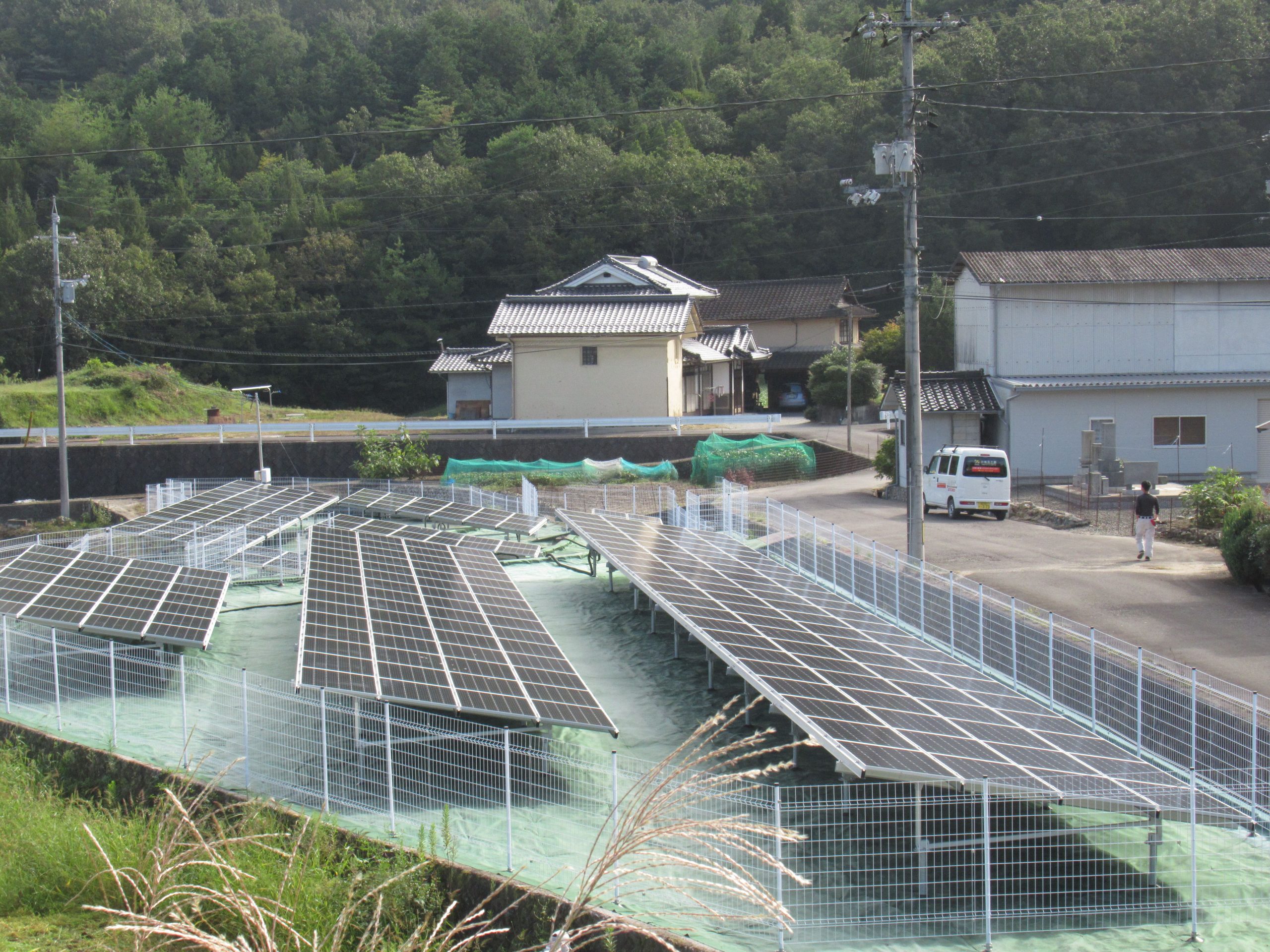 広島県三原市　八幡  Ｒ様　太陽光発電システム施工実績