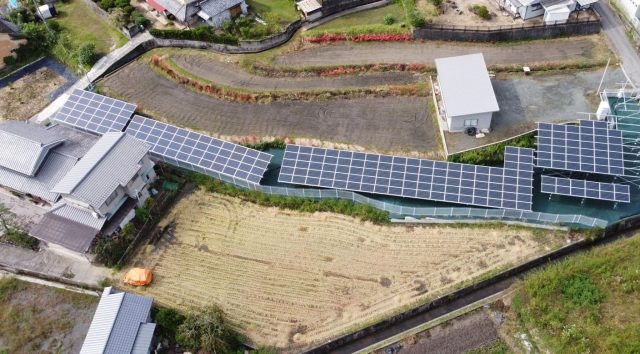 広島県新市町戸手　Ｔ様　太陽光発電システム施工実績