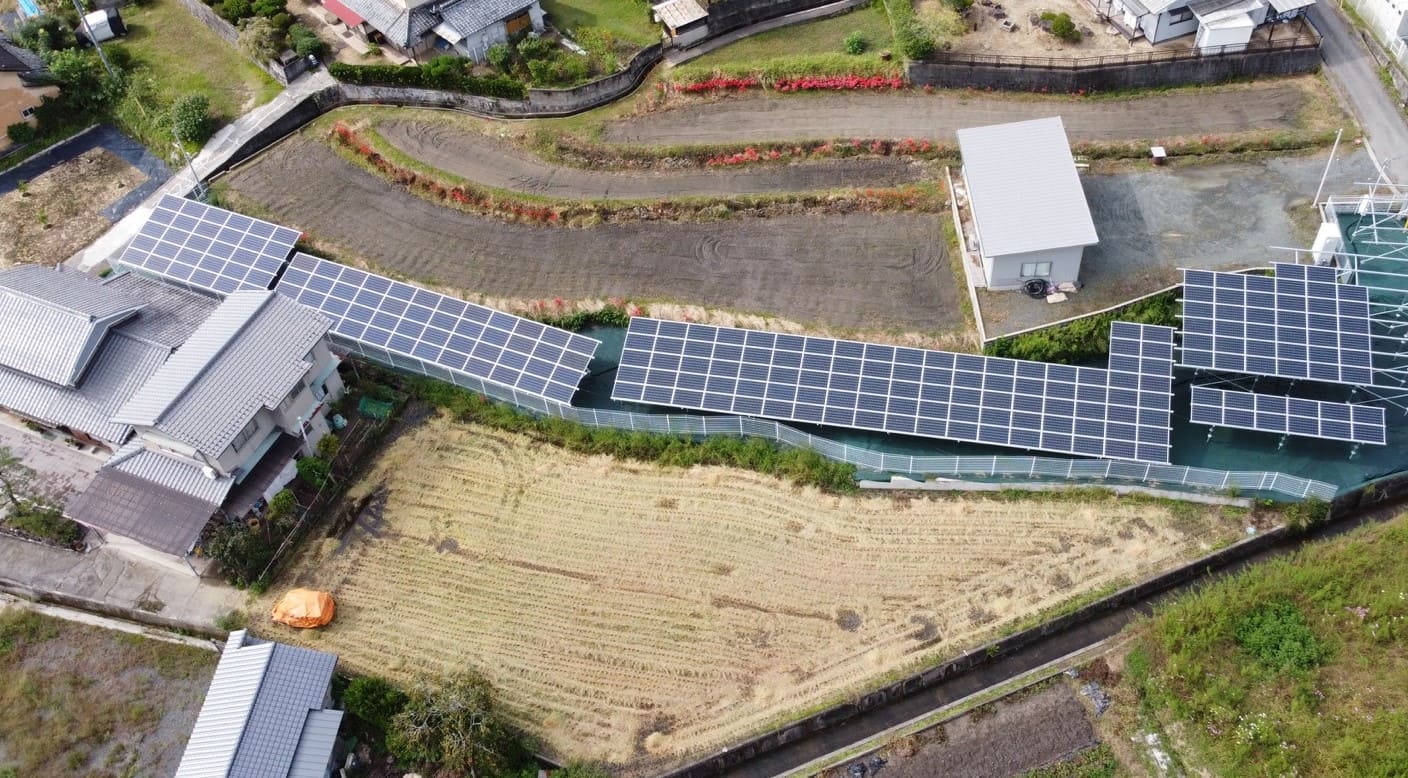 広島県新市町戸手　Ｔ様　太陽光発電システム施工実績