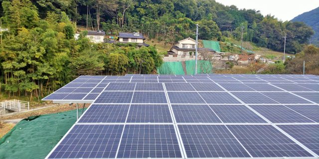 広島県福山市加茂町　Ｉ様　太陽光発電システム施工実績