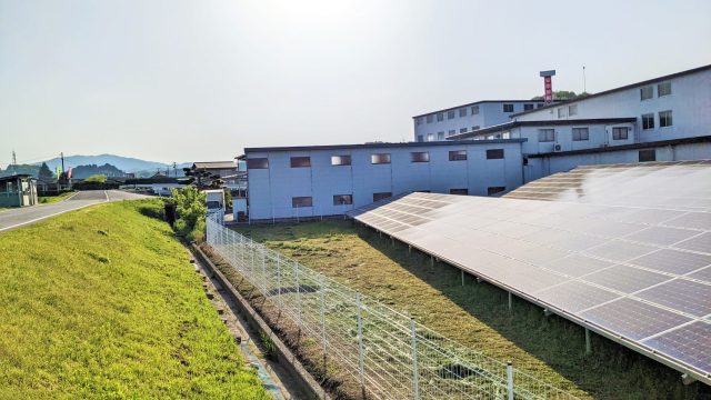 広島県福山市芦田町　自社　芦田発電所　太陽光発電システム
