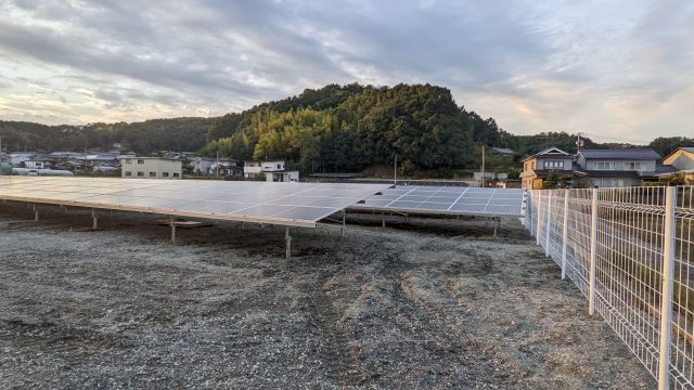 広島県福山市芦田町　株式会社 T様　太陽光発電システム施工実績