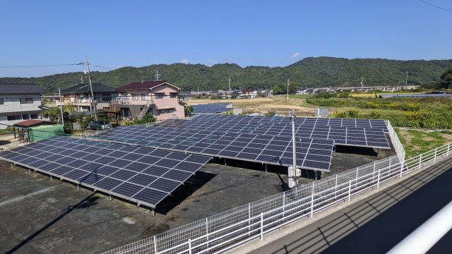 広島県福山市神辺町上御領　　Ｓ様　　　　　　　　　太陽光発電システム施工実績