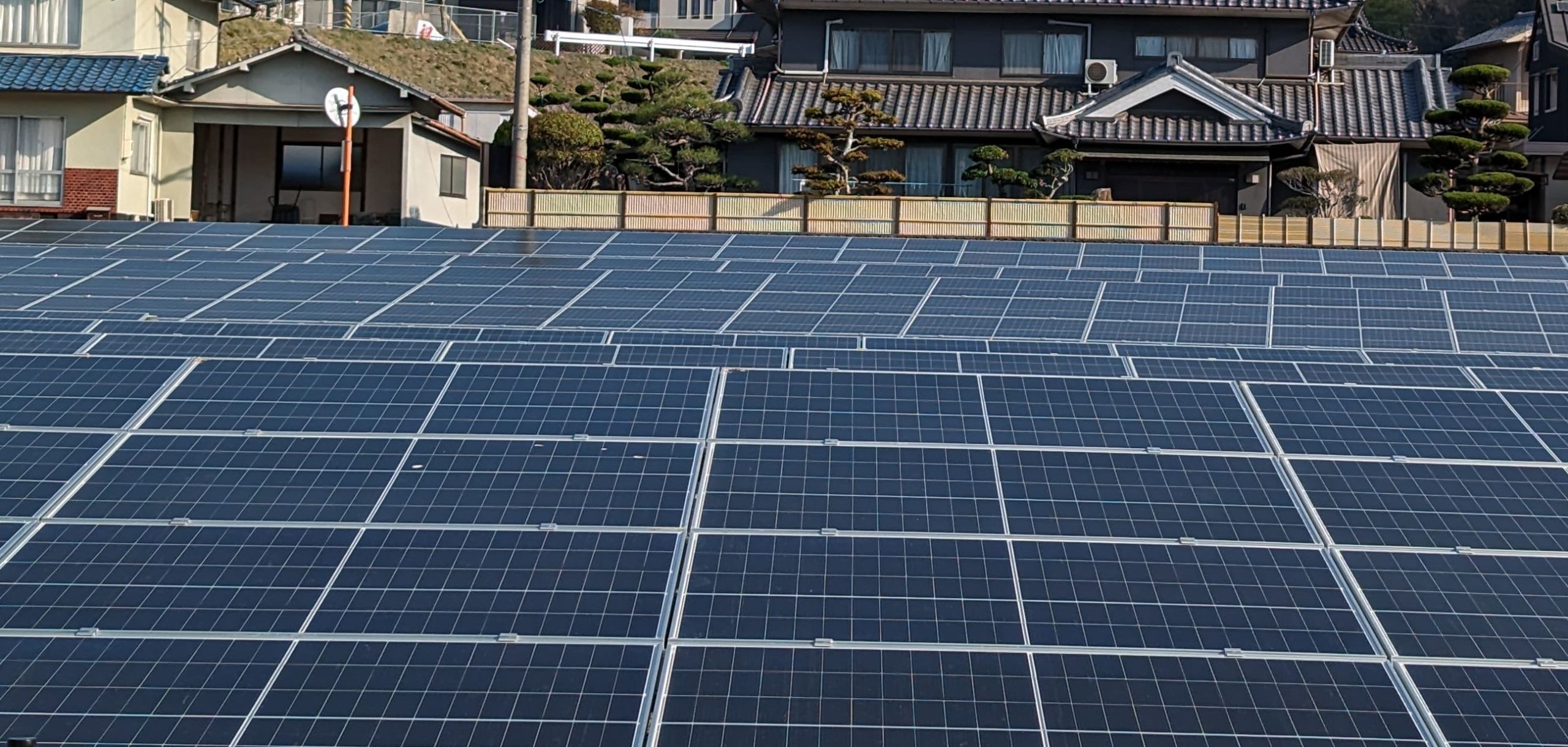 広島県福山市芦田町　(株)Ｔ様 　　高圧太陽光発電システム　施工実績