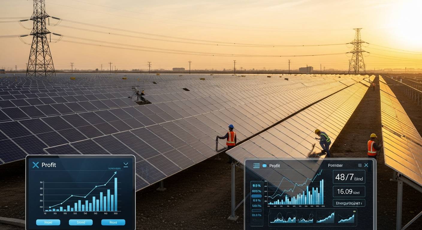 高圧太陽光発電で実現する新時代のエネルギー戦略と収益性の秘密