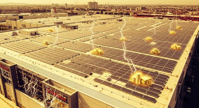 商業施設の屋根を宝の山に変える太陽光発電の経済効果