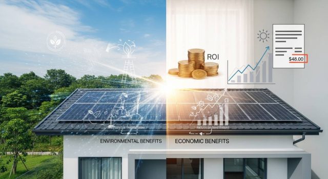 環境貢献と経済メリットの両立！自家消費太陽光発電のライフサイクル分析