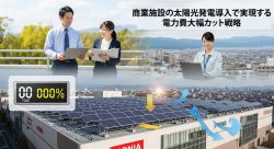 商業施設の太陽光発電導入で実現する電力費大幅カット戦略