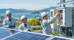 広島の気候に適したソーラーパネル選定と高圧電気工事の重要性について